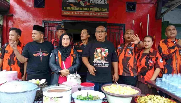 Tokoh Pemuda Medan Gelar Makan Gratis Setiap Jumat, Wujudkan Visi Indonesia Emas 2045