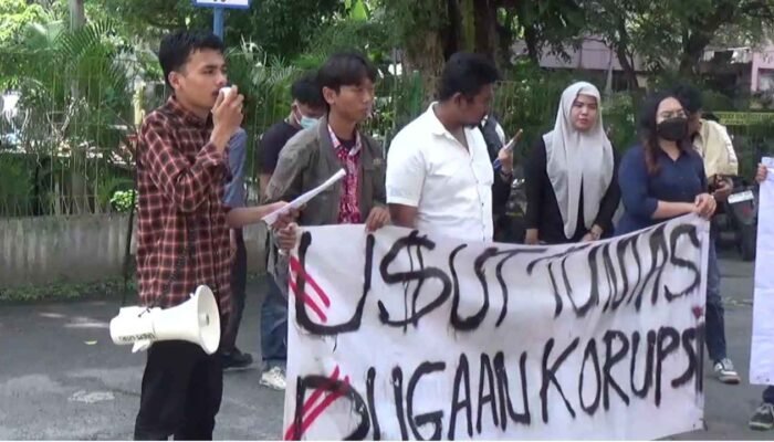 Bocor Rp5,3 Miliar dan Limbah B3 Mengancam, Mahasiswa “Guncang” Kantor Dinkes Medan
