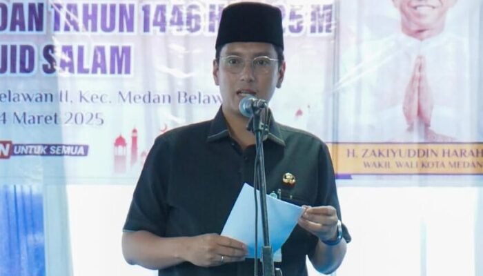 Rico Waas Targetkan Belawan Jadi Pusat Ekonomi Baru, Rp50 Juta Digelontorkan untuk Masjid