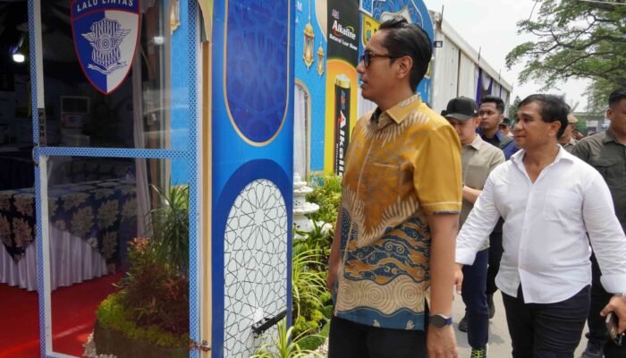 Rico Waas Sidak Pos Pam Depan Pos Bloc, Pastikan Medan Aman & Nyaman Saat Lebaran!