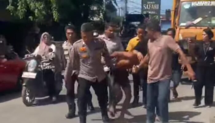 Tahanan Kabur Saat Diperiksa di Polsek Medan Labuhan, Dikejar Warga dan Polisi Lalu Tertangkap Lagi