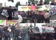 Mahasiswa Bawa Keranda, Tuntut Keadilan Rahmad Dani