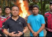 Bandar Sabu di Sibolangit Dibekuk, Polisi Bakar Dua Barak Narkoba