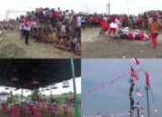 Suasana Meriah HUT RI ke-80 di Medan Denai, Terong Hijau Besar Patah hingga Emak-Emak Terjungkal Tarik Tambang