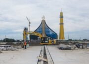 Wakil Wali Kota Medan Tinjau Progres Masjid Medan Islamic Center, Pembangunan Ditarget Rampung Akhir 2025