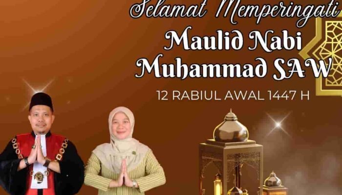 Peringati Maulid Nabi Muhammad SAW, Ketua PN Suka Makmue Ingatkan Nilai Keadilan