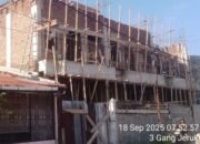 Diduga Tanpa Izin PBG, Pembangunan Tiga Ruko di Medan Barat Resahkan Warga