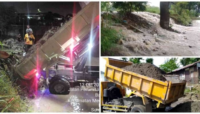 SDABMBK Medan Bergerak Cepat Tangani Banjir, Perbaiki Tanggul dan Normalisasi Sungai