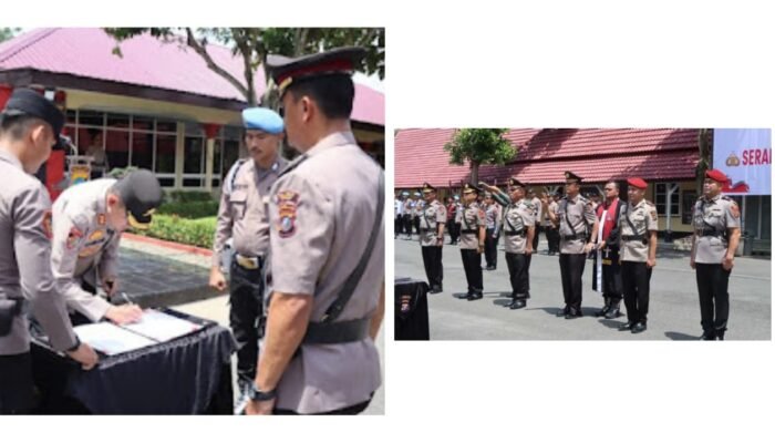 Mutasi Adalah Dinamika, Kapolres Binjai Ajak Pejabat Baru Bangun Kinerja yang Ikhlas