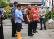 Wakil Wali Kota Medan Tinjau Kerusakan Tepi Sungai Deli di Titi Papan