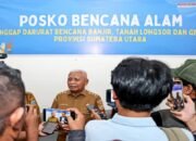Wagub Sumut Pastikan Stok Beras Cukup untuk Korban Bencana Alam