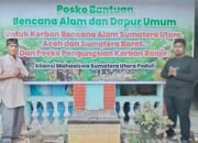 Aliansi Mahasiswa Sumut Dirikan Posko Donasi dan Dapur Umum untuk Korban Banjir
