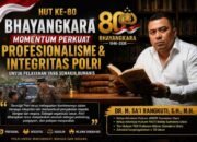 HUT Bhayangkara ke-80, Dr. M. Sa’i Rangkuti Dorong Polri Perkuat Integritas dan Perluas Pendekatan Restorative Justice