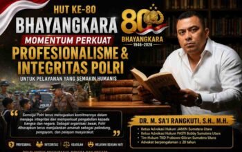 HUT Bhayangkara ke-80, Dr. M. Sa’i Rangkuti Dorong Polri Perkuat Integritas dan Perluas Pendekatan Restorative Justice