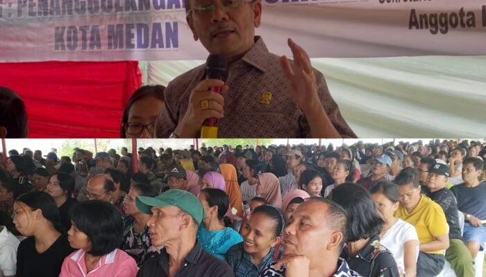 Godfried Effendi Lubis Soroti Minimnya Pemahaman Warga soal Program Pengentasan Kemiskinan, Keluhan Drainase hingga Lampu Jalan Mengemuka di Medan Denai