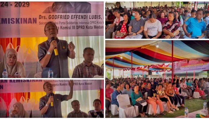 Serap Keluhan Warga, Legislator PSI Paparkan UHC hingga Keringanan PBB di Medan Denai
