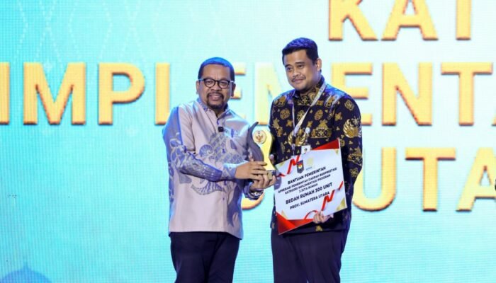 Pemprov Sumut Terbaik I Program 3 Juta Rumah, Raih Hadiah Bedah 300 Rumah