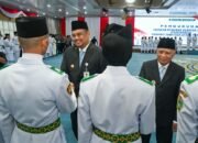 Bobby Kukuhkan 74 Paskibraka Sumut, Tekankan Disiplin dan Keteladanan