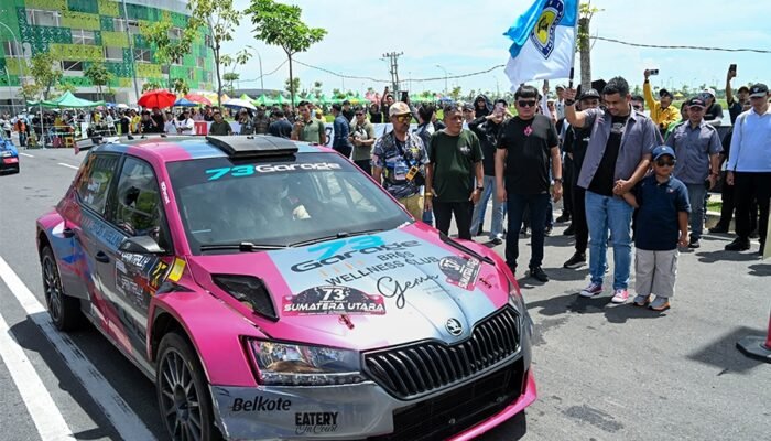 Bobby Nasution Hadir di Sprint Rally Sumut 2026, Kejurnas Otomotif di Deli Serdang Jadi Sorotan