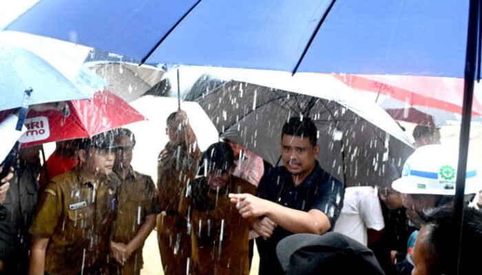 Bobby Nasution Soroti Lambannya Proyek Tanggul Sungai Tukka, Minta Pengerjaan Dipercepat Antisipasi Banjir