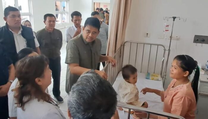 Bobby Nasution Bantu Rujukan Bayi 11 Bulan Suspek Leukemia dari Nias Barat