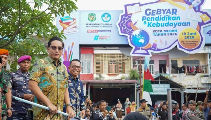 Rico Waas Hadiri Gebyar Pendidikan Kota Medan 2026, Perkuat Komitmen Majukan Pendidikan dan Kebudayaan