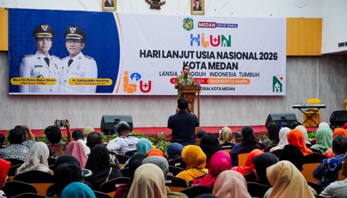 Usia Bukan Batas, Rico Waas Ajak Lansia Medan Tetap Jadi Cahaya Keluarga dan Inspirasi Kota
