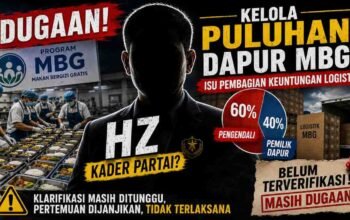 Dugaan Kader Partai Berinisial HZ Kelola Puluhan Dapur MBG Jadi Sorotan, Isu Pembagian Keuntungan Logistik Belum Terverifikasi