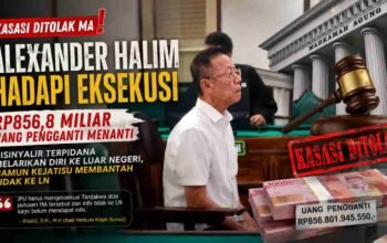 Kasasi Ditolak MA, Alexander Halim Alias Akuang Kini Hadapi Eksekusi Rp856,8 Miliar Uang Pengganti, Disinyalir Melarikan Diri ke Luar Negeri, Kejatisu: Belum Ada Informasi ke LN