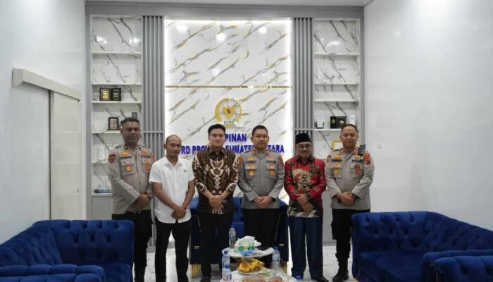 Ricky Anthony Sambut Kapolres Langkat, Sinergi Polri dan DPRD Sumut Diperkuat Demi Keamanan Masyarakat