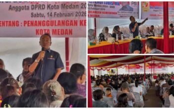 Sosperda di Mandala Memanas, Warga Pertanyakan PKH dan Lampu Jalan ke Godfried Lubis
