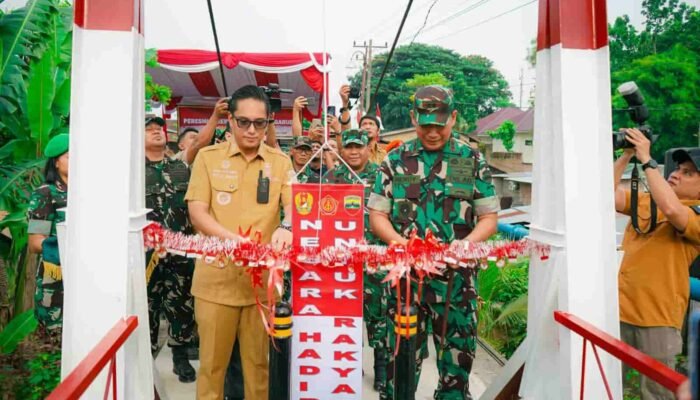 Jembatan Perintis Garuda Kini Berfungsi, Akses Tiga Kecamatan di Medan Kembali Normal