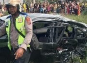 Avanza Disambar Kereta Api di Sergai, Satu Penumpang Tewas dan Dua Luka