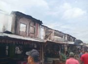 Pasar Pajak Pekong Dilalap Api, 13 Ruko dan Satu Minibus Hangus dalam Hitungan Jam
