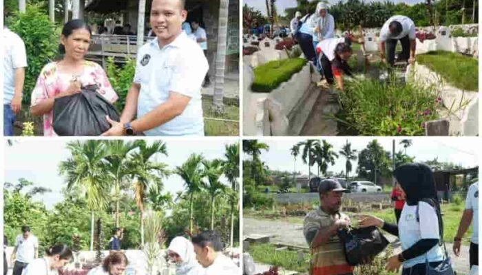 Aksi Sosial HBP 2026, Lapas Kelas I Medan Turun Langsung Bantu Warga dan Bersihkan Lingkungan