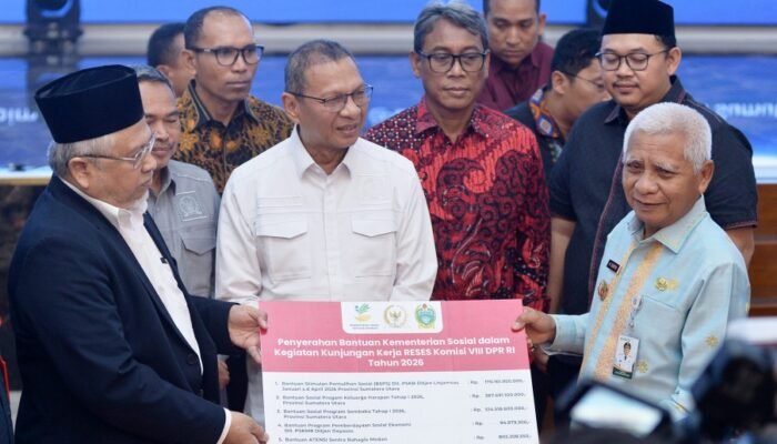 Wagub Sumut Surya Terima Kunker Komisi VIII DPR RI, Bahas Penguatan Layanan Sosial hingga Penanganan Bencana