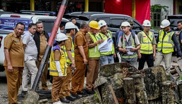 Surya Kembali Berkantor di Kepulauan Nias, Turap Jalan Miga–Lolowua Jadi Perhatian