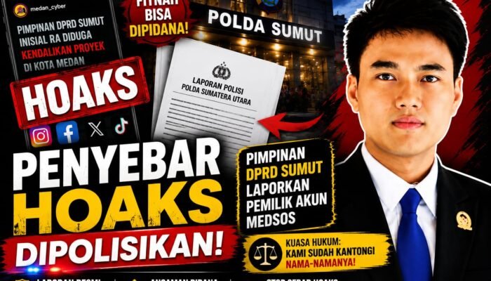 Dugaan Hoaks Seret Nama Ricky Anthony, Kuasa Hukum Resmi Lapor ke Polda Sumut