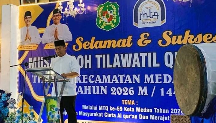 MTQ ke-59 Medan Marelan Resmi Dibuka, Target Cetak Generasi Cinta Al-Qur’an
