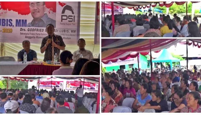 Reses di Binjai Medan Denai, Godfried Lubis Tegas Tolak Pungutan Sekolah dan Soroti PJU Padam