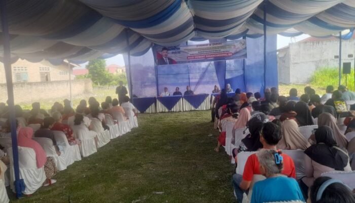 Dodi Robert Simangunsong Sosialisasikan Perda Adminduk, Warga Medan Diminta Tertib Administrasi